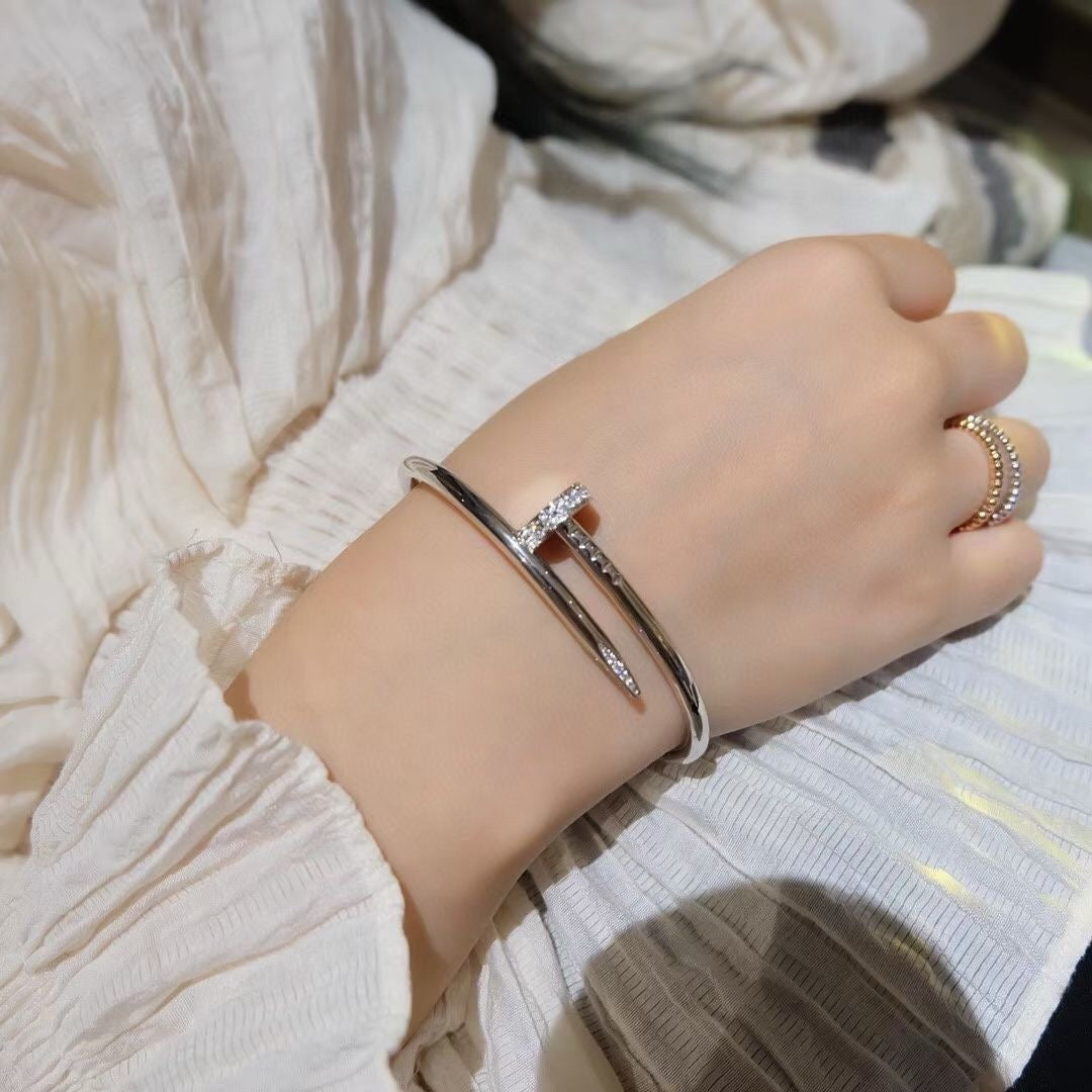 [Vicky]JUSTE ARMBAND 3,5MM DIAMANTEN