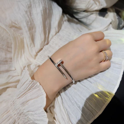 [Vicky]JUSTE ARMBAND 3,5MM DIAMANTEN