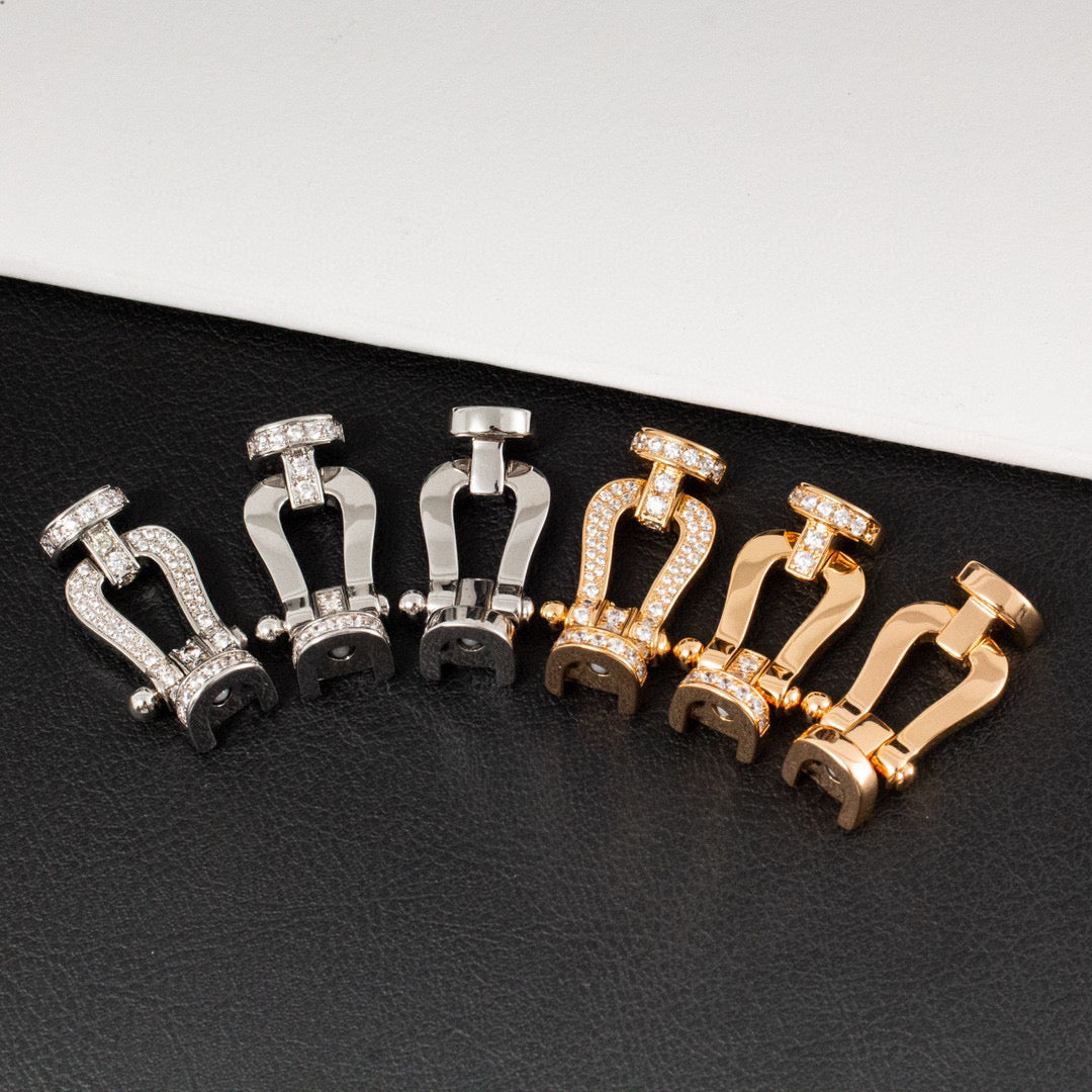 [Royal&Vicky]FORCE LARGE HORSESHOE NO DIAMOND BRACELET GOLD