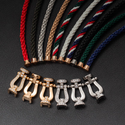 [Vicky]FORCE LARGE HORSESHOE NO DIAMOND BRACELET ROSE GOLD