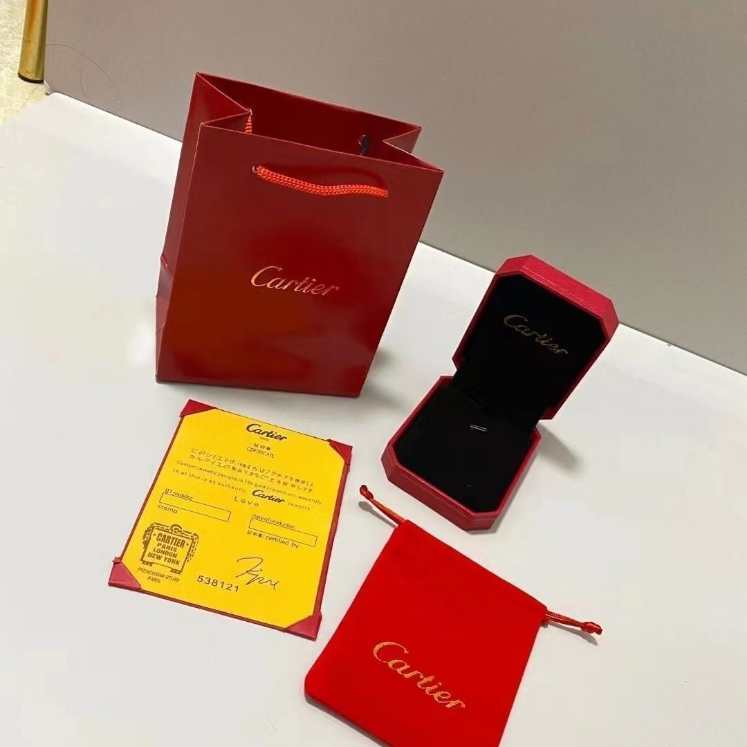[Vicky]CA Armband Halskette Ring Box Geschenktüte