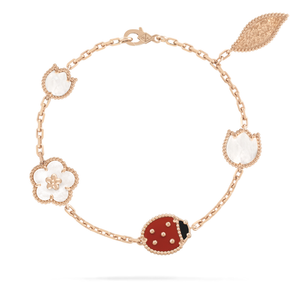 [Vicky] GLÜCKLICHES FRÜHLINGS-ARMBAND MIT 5 MOTIV