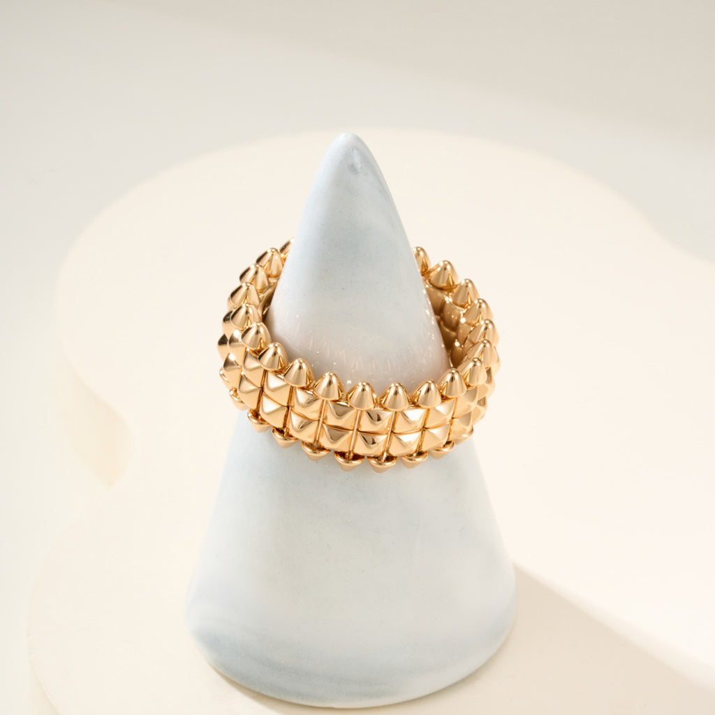 [Royal&Vicky]CLASH 9.2MM DOUBLE ROW RING