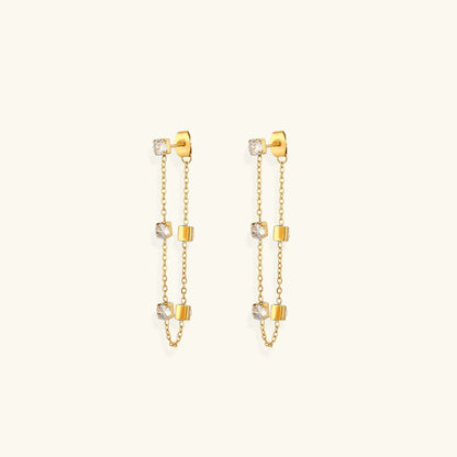 [Royal Vicky]Iris Diamond Earrings