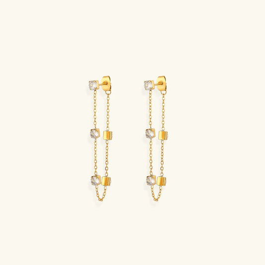 [Royal Vicky]Iris Diamond Earrings