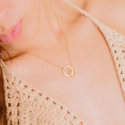 [Royal Vicky]Isabelle Gold Hoop Necklace