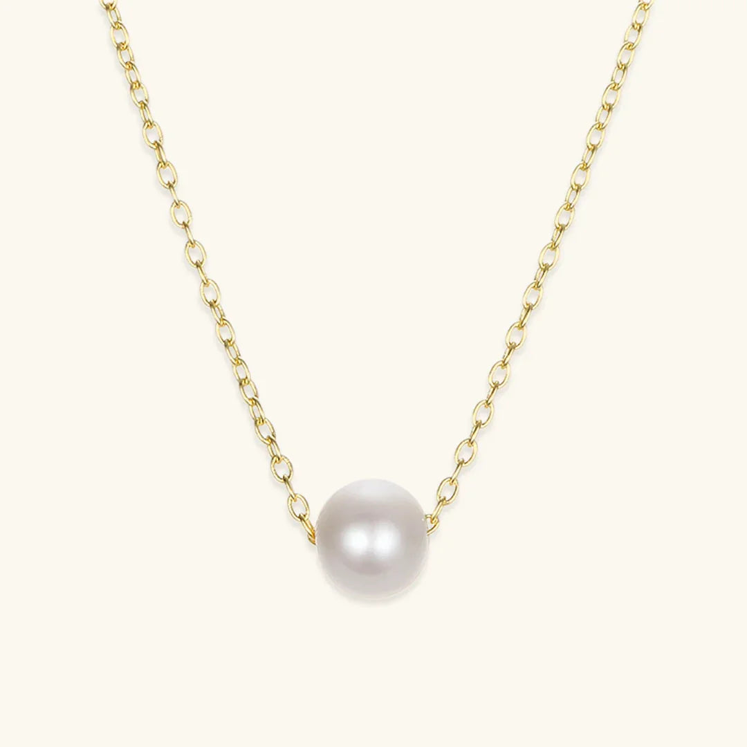 [Royal Vicky]Isla Gold Pearl Necklace