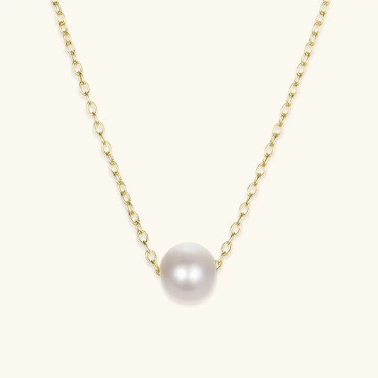 [Royal Vicky]Isla Gold Pearl Necklace
