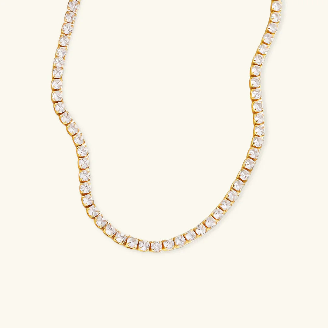 [Royal Vicky]Isolde Diamond Tennis Necklace