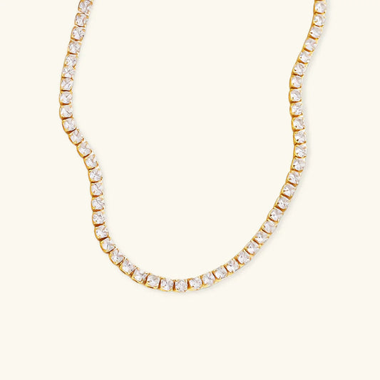 [Royal Vicky]Isolde Diamond Tennis Necklace