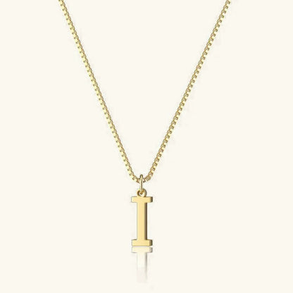[Royal Vicky]Therese Letter Initial Gold Necklace
