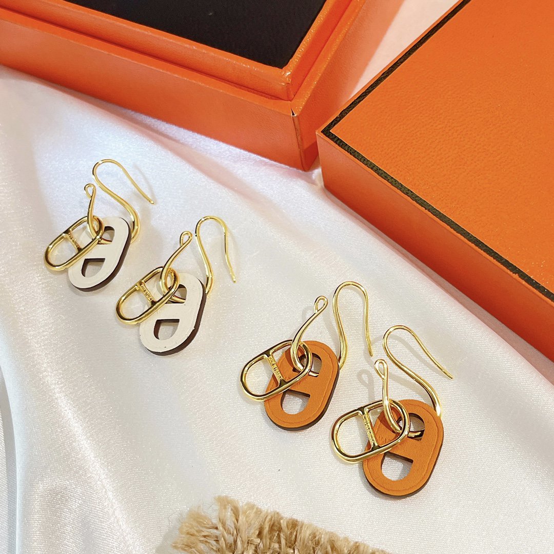 [Vicky]HM O'MAILLON GOLD EARRINGS