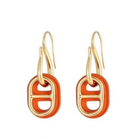 [Vicky]HM O'MAILLON GOLD EARRINGS