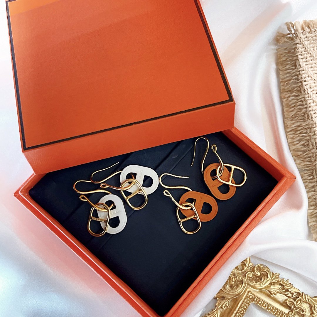 [Vicky]HM O'MAILLON GOLD EARRINGS