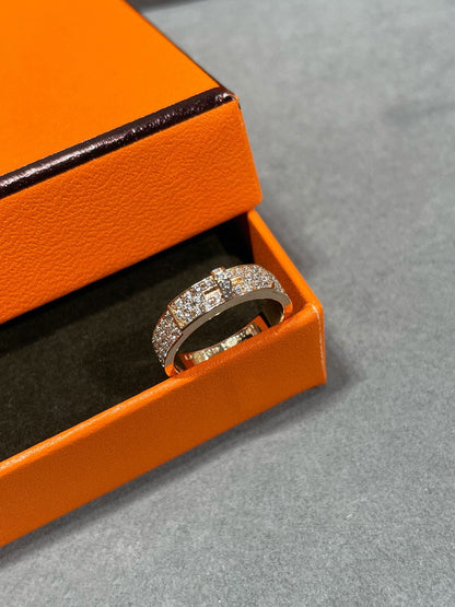 [Vicky]KELLY ROSÉGOLD-DIAMANTRING