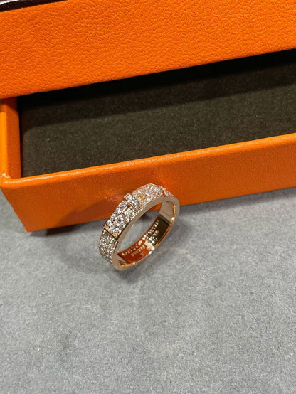 [Vicky]KELLY ROSÉGOLD-DIAMANTRING