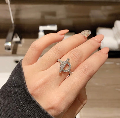 [Vicky]ECHAPPEE RING SILBER DIAMANT