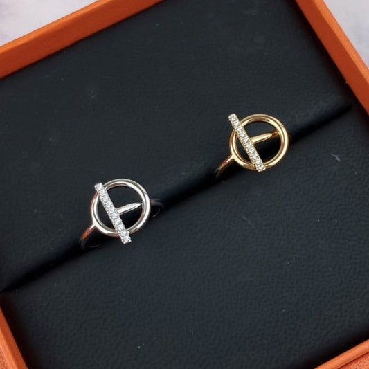 [Vicky]ECHAPPEE RING DIAMANT
