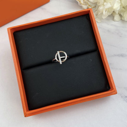 [Vicky]ECHAPPEE RING DIAMANT
