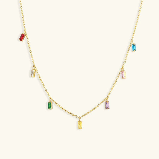 [Royal Vicky]Josephine Gemstone Necklace