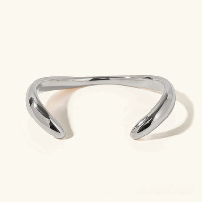 [Royal Vicky]Audrina Contemporary Gold Bangle