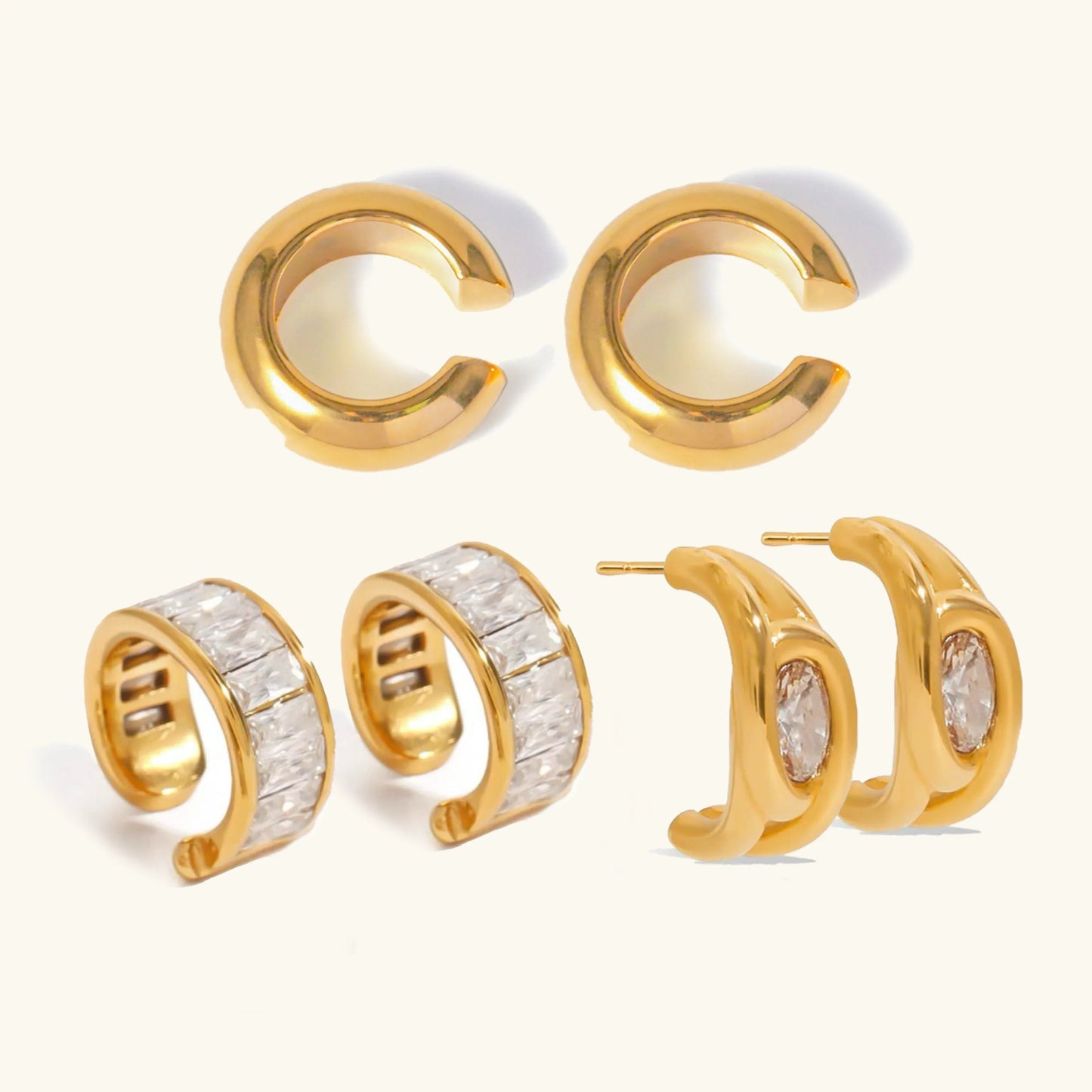 [Royal Vicky]Rosetta Essential Earrings Bundle