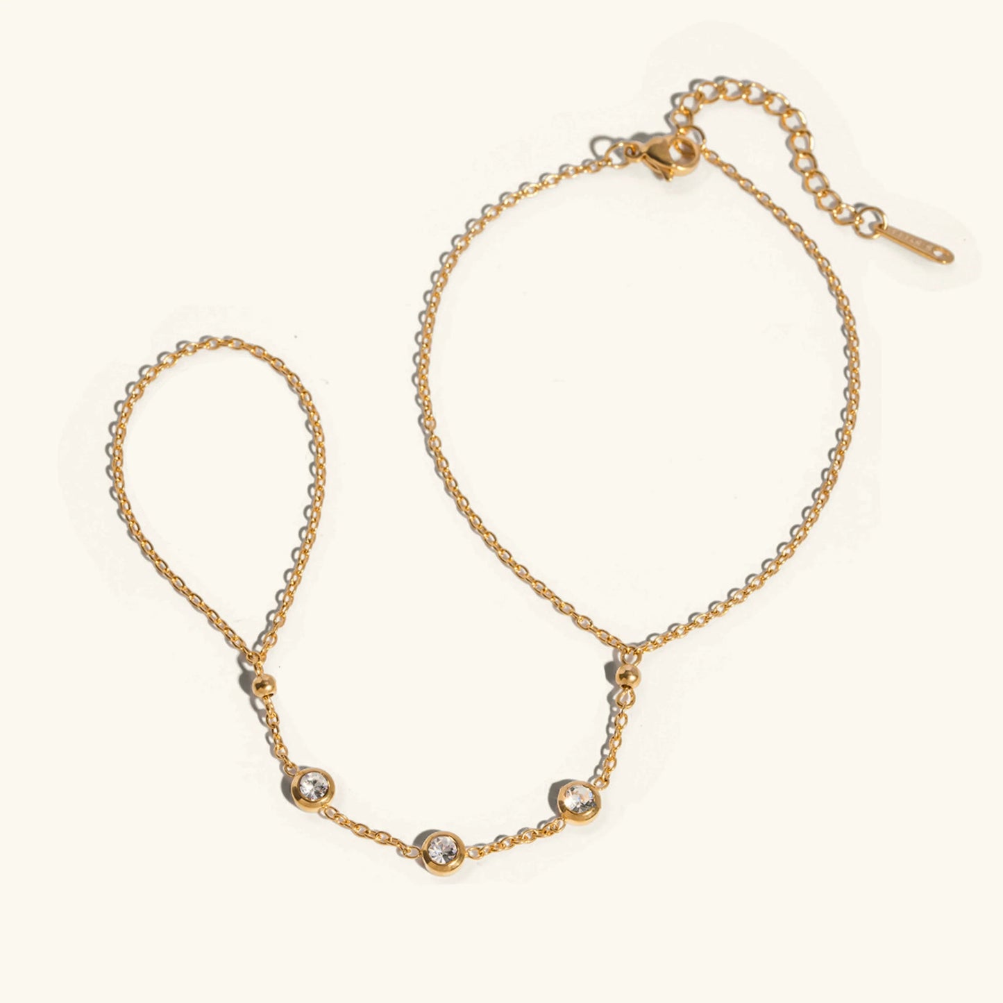 [Royal Vicky]Leona Diamond Hand Chain