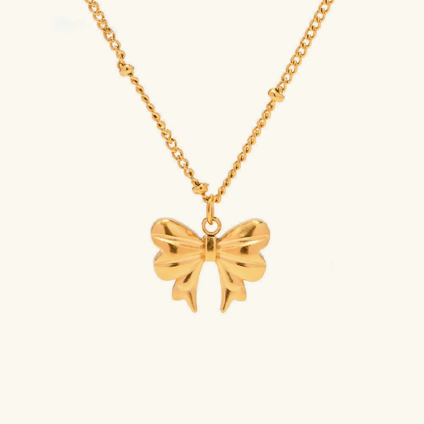 [Royal Vicky]June Bow Necklace
