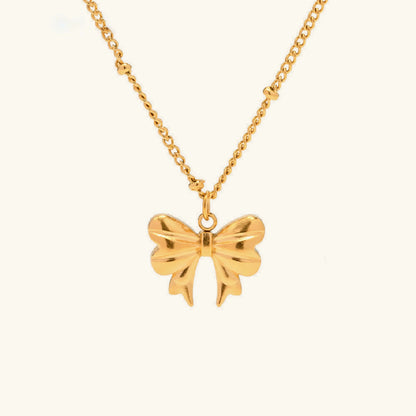 [Royal Vicky]June Bow Necklace