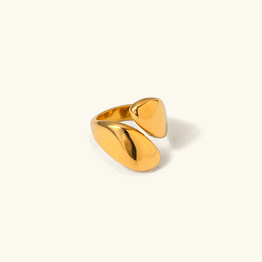 [Royal Vicky]Hattaria Gold Ring