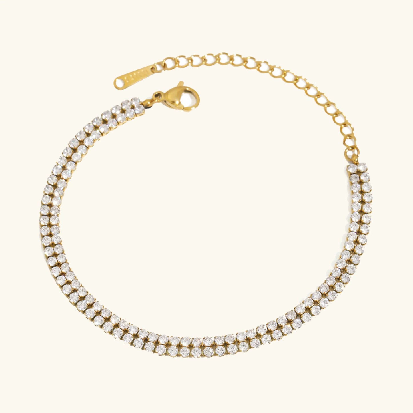 [Royal Vicky]Celene Layered Tennis Bracelet