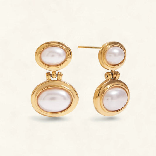 [Royal Vicky]Winnie Freshwater Pearl Earrings