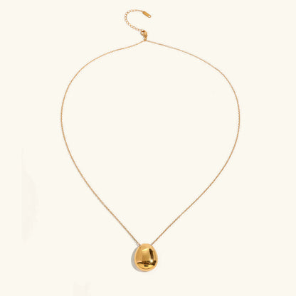[Royal Vicky]Claribel Gold Dome Necklace