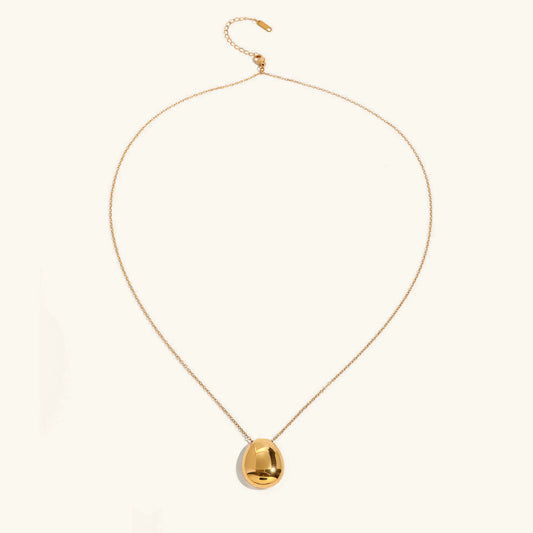 [Royal Vicky]Claribel Gold Dome Necklace