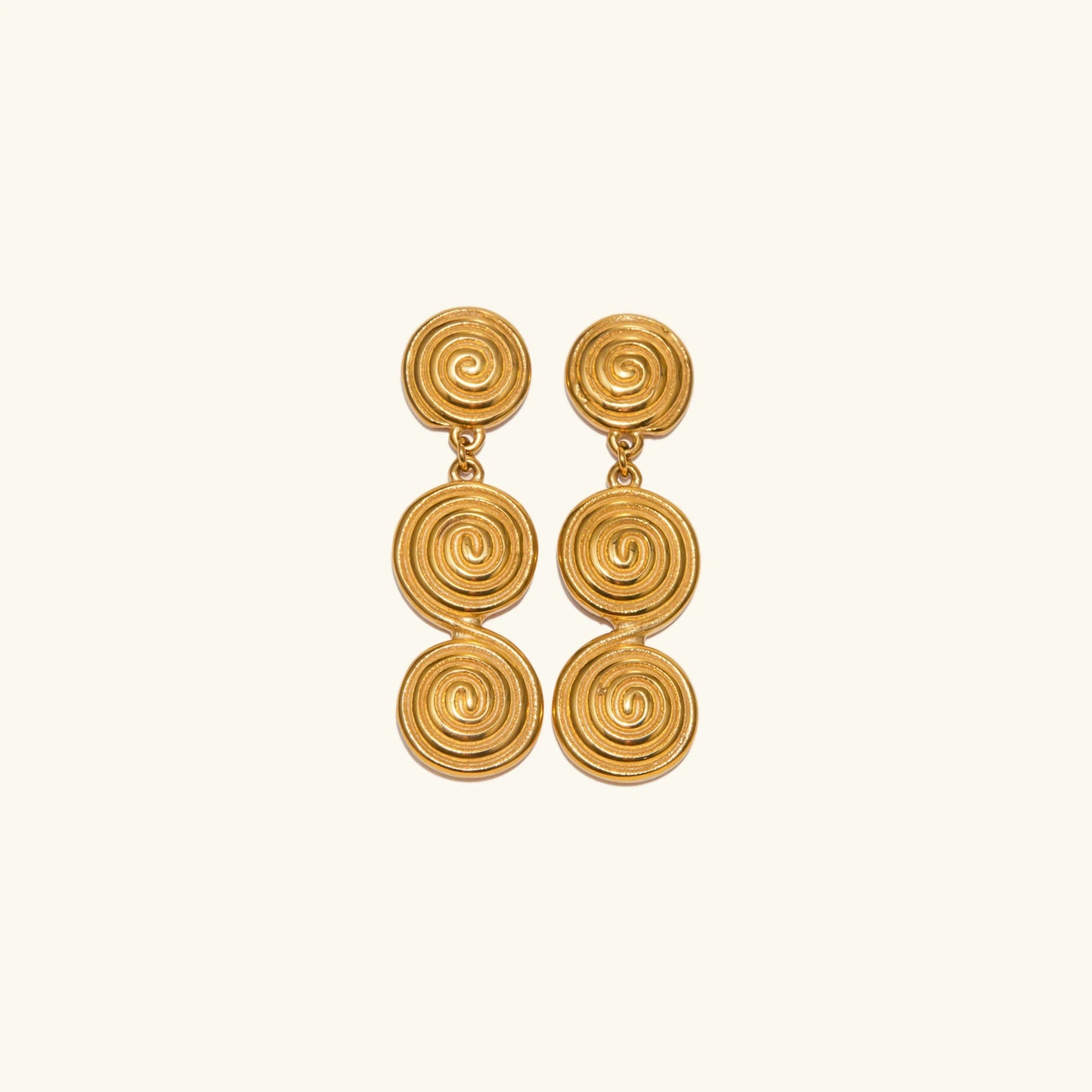 [Royal Vicky]Marielle Gold Earrings