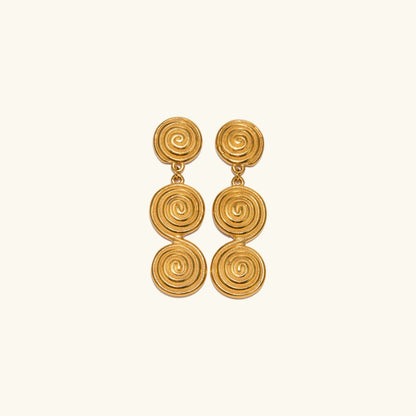 [Royal Vicky]Marielle Gold Earrings