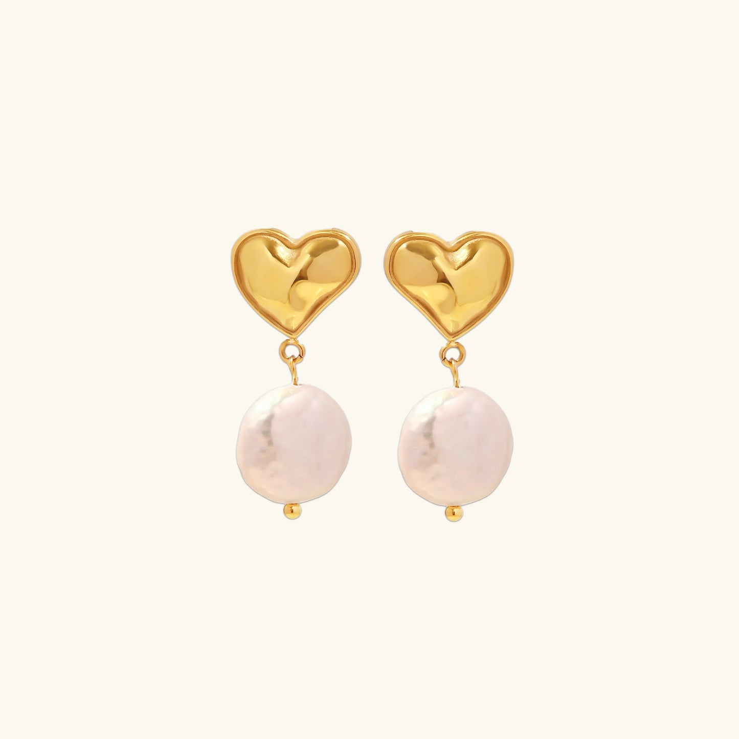 [Royal Vicky]Blanche Freshwater Pearl Earrings