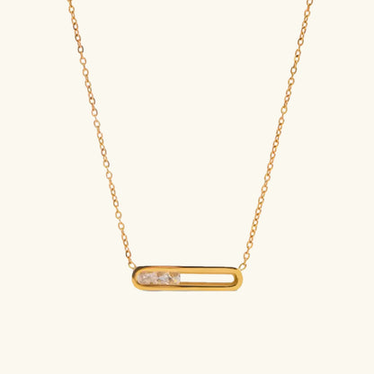 [Royal Vicky]Abby Sculpted Gold Pendant