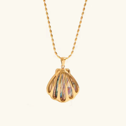 [Royal Vicky]Nixie Gold Seashell Pendant