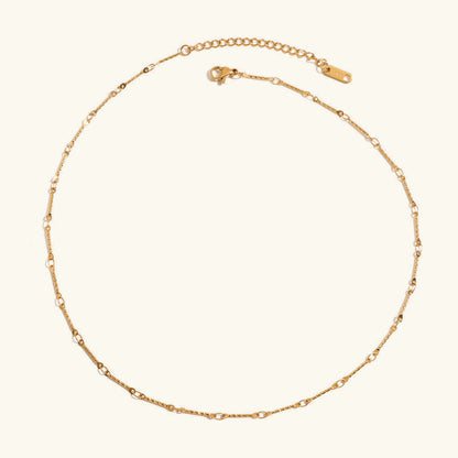 [Royal Vicky]Amy Linked Chain Gold Necklace