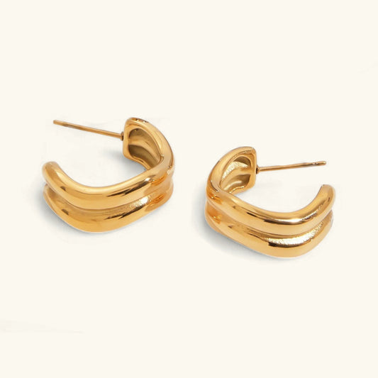 [Royal Vicky]Double Curve Hoops