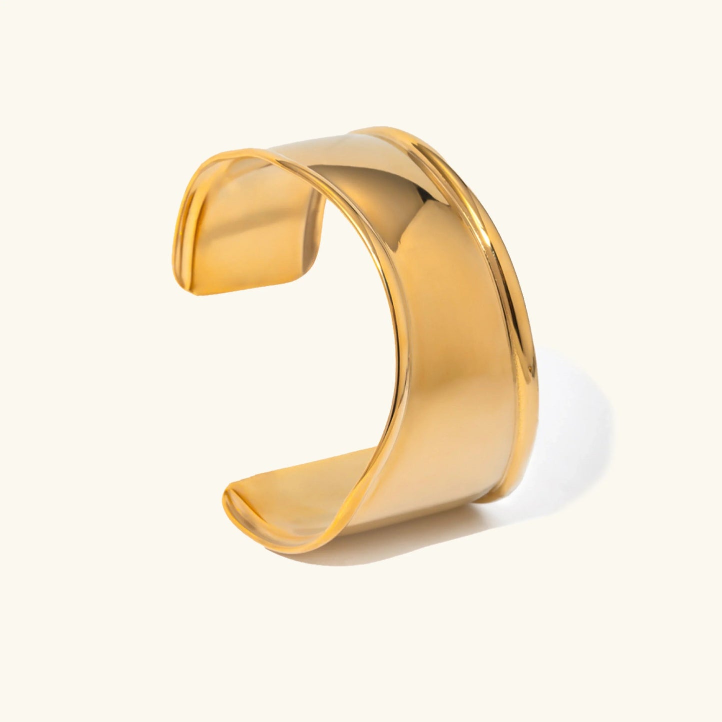 [Royal Vicky]Nellie Smooth Gold Cuff