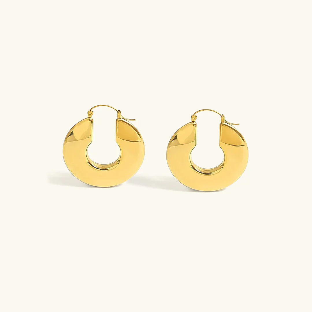 [Royal Vicky]Kayleigh Chunky Hoop Earrings