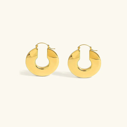 [Royal Vicky]Kayleigh Chunky Hoop Earrings