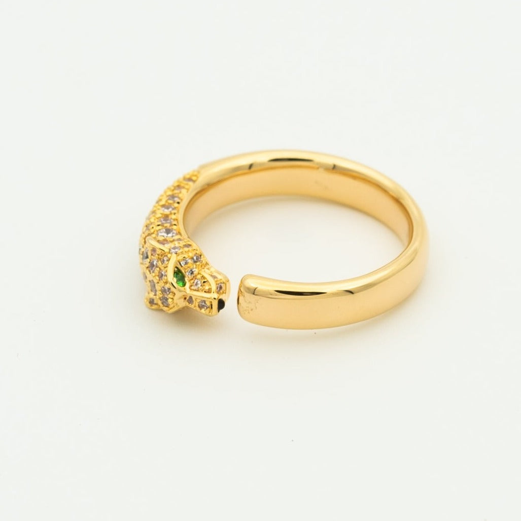 [Vicky] PANTHERE RING DIAMANT 7,3 MM 