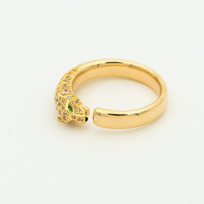 [Vicky] PANTHERE RING DIAMANT 7,3 MM 