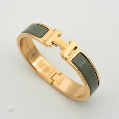 [Vicky]H BRACELET BLUE GREEN 12MM