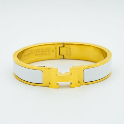 [Vicky]H WHITE BRACELET
