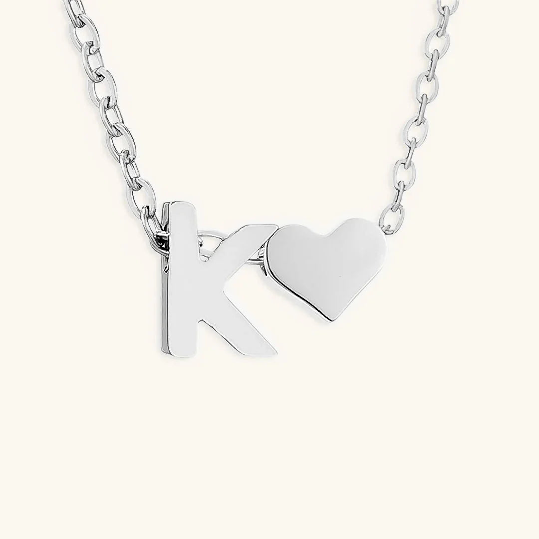 [Royal Vicky]Ria Initial Letter Gold Necklace