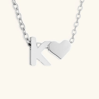 [Royal Vicky]Ria Initial Letter Gold Necklace